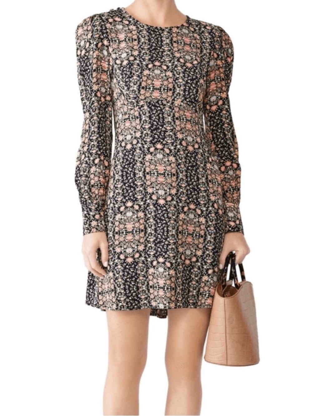 Flynn Skye Lydia Mini Dress Floral Long Sleeve